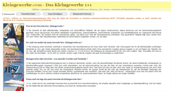 Desktop Screenshot of kleingewerbe.com